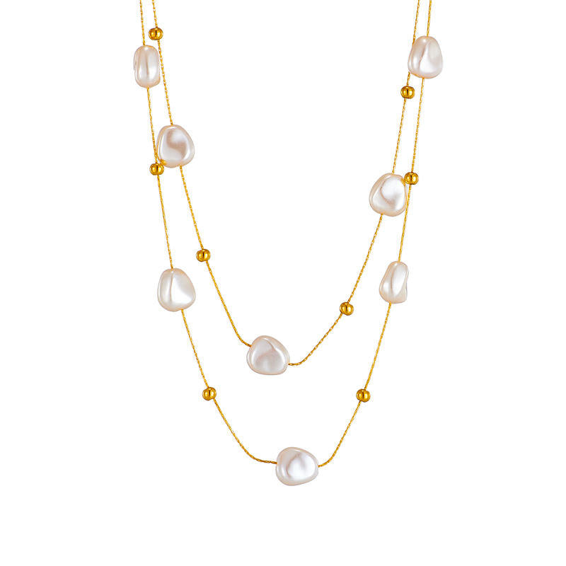 Baroque Pearl Necklace